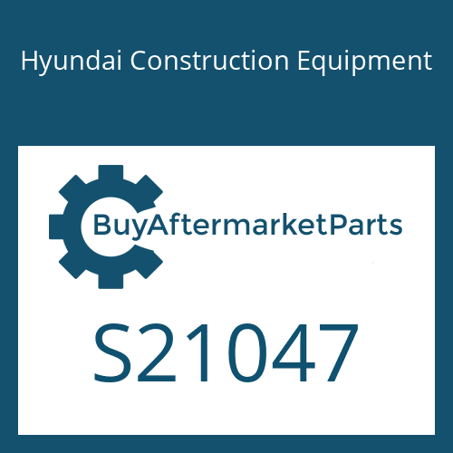 Hyundai Construction Equipment S21047 - GUIDE-WEIGHT