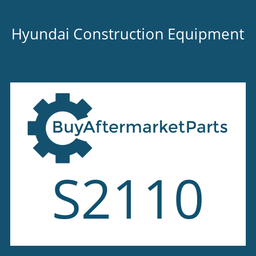 Hyundai Construction Equipment S2110 - PLUG