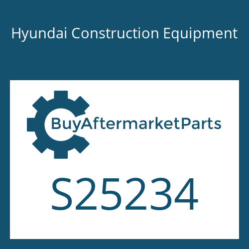 Hyundai Construction Equipment S25234 - BRACKET