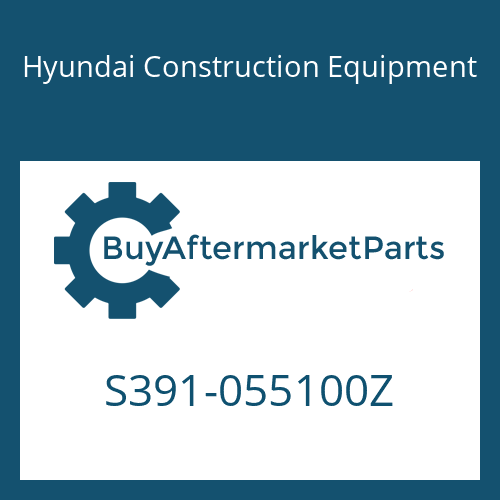 Hyundai Construction Equipment S391-055100Z - SHIM-ROUND 1.0