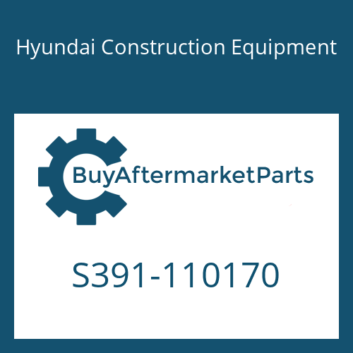 Hyundai Construction Equipment S391-110170 - SHIM-ROUND 1.0