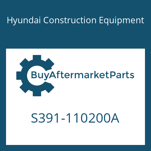 Hyundai Construction Equipment S391-110200A - SHIM-ROUND 1.0