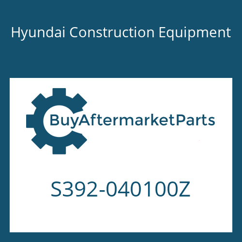 Hyundai Construction Equipment S392-040100Z - SHIM-ROUND 2.0 for Heavy Equipment