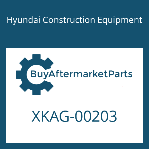 Hyundai Construction Equipment XKAG-00203 - BOLT-WRENCH for Heavy Equipment