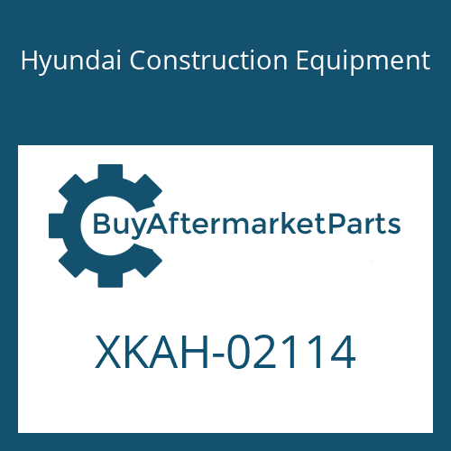 Hyundai Construction Equipment XKAH-02114 - PLATE-RETAINER for Heavy Equipment