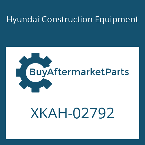Hyundai Construction Equipment XKAH-02792 - PLATE-THRUST