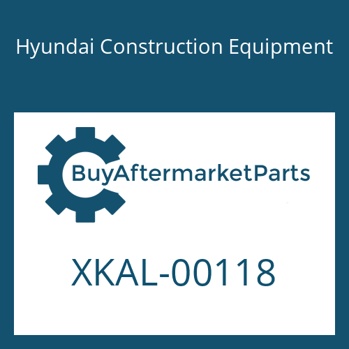 Hyundai Construction Equipment XKAL-00118 - MANIFOLD