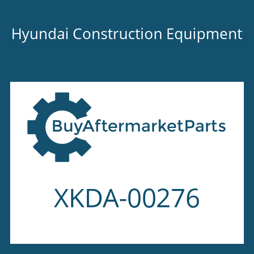 Hyundai Construction Equipment XKDA-00276 - NUT for Heavy Equipment
