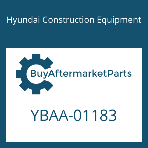 Hyundai Construction Equipment YBAA-01183 - PLATE-THRUST