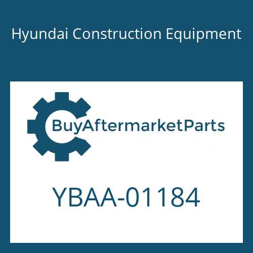 Hyundai Construction Equipment YBAA-01184 - SPRING-PRESSURE