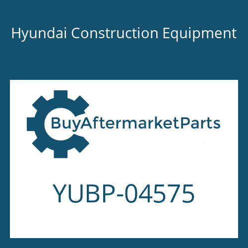Hyundai Construction Equipment YUBP-04575 - WASHER-PLAIN