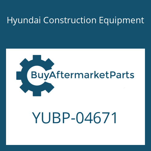 Hyundai Construction Equipment YUBP-04671 - SCREW-HEX FLG