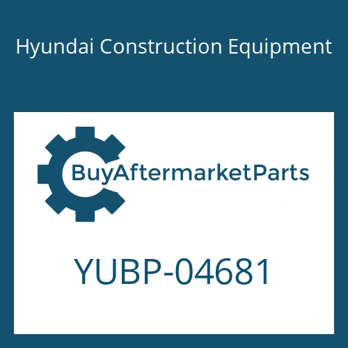 Hyundai Construction Equipment YUBP-04681 - VALVE-CONTROL for Heavy Equipment