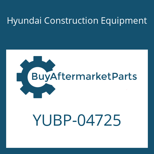 Hyundai Construction Equipment YUBP-04725 - O-RING