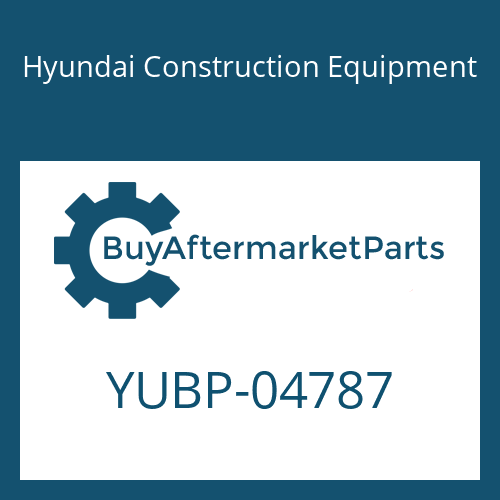 Hyundai Construction Equipment YUBP-04787 - PIPE-COOLING