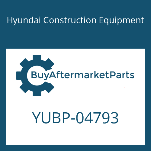 Hyundai Construction Equipment YUBP-04793 - O-RING for Heavy Equipment