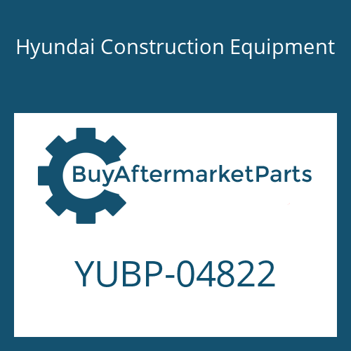 Hyundai Construction Equipment YUBP-04822 - PLATE-COVER for Heavy Equipment