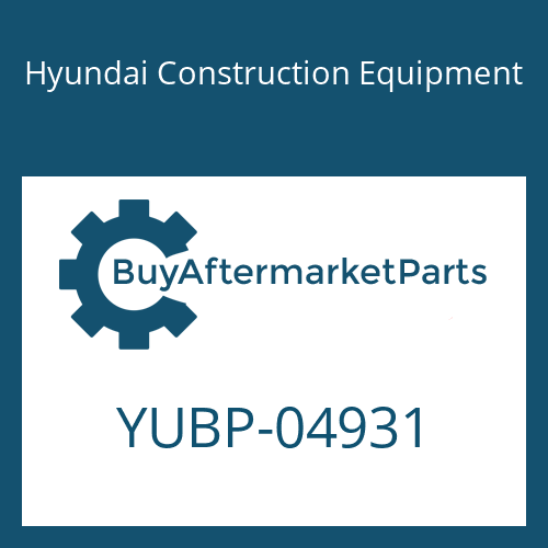 Hyundai Construction Equipment YUBP-04931 - CLIP