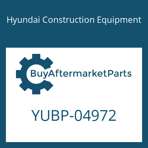 Hyundai Construction Equipment YUBP-04972 - GASKET for Heavy Equipment