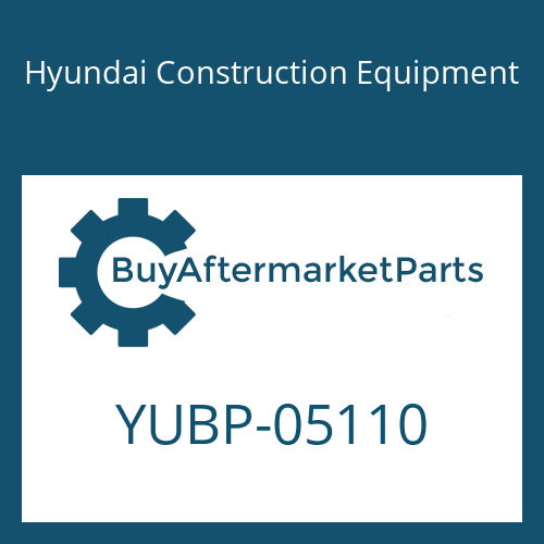 Hyundai Construction Equipment YUBP-05110 - BRACE-TUBE