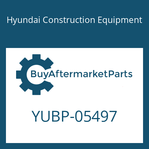 Hyundai Construction Equipment YUBP-05497 - PLATE-CLAMP