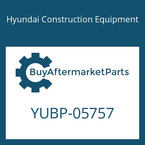 Hyundai Construction Equipment YUBP-05757 - PLATE-COVER for Heavy Equipment
