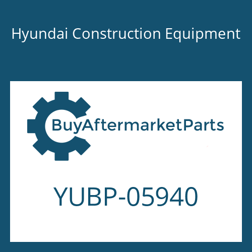 Hyundai Construction Equipment YUBP-05940 - SEAL for Heavy Equipment