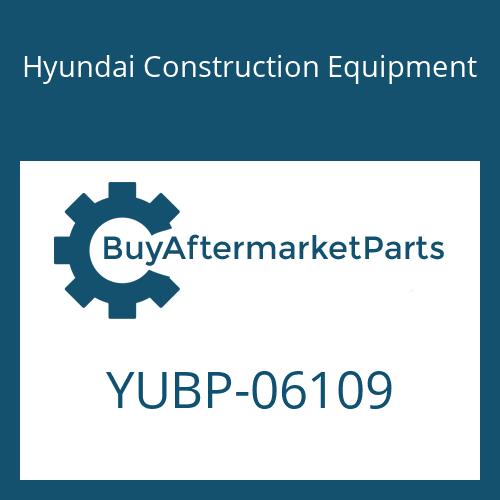 Hyundai Construction Equipment YUBP-06109 - BEARING SET-MAIN