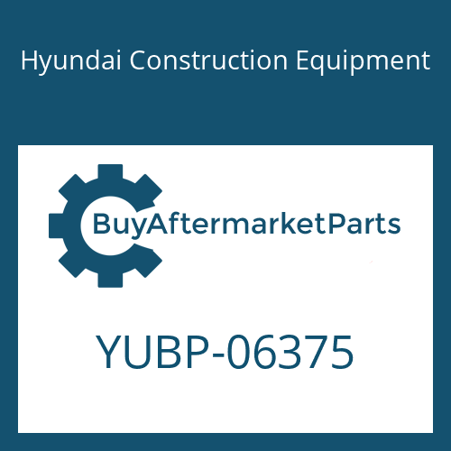Hyundai Construction Equipment YUBP-06375 - SEAL KIT