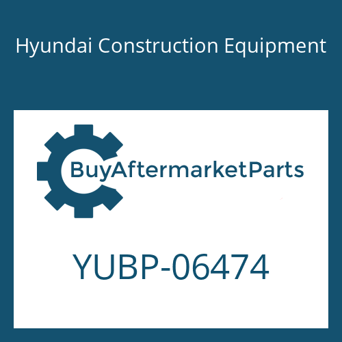 Hyundai Construction Equipment YUBP-06474 - SCREW-HEX for Heavy Equipment