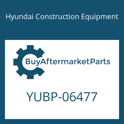 Hyundai Construction Equipment YUBP-06477 - GASKET for Heavy Equipment