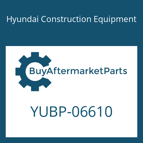 Hyundai Construction Equipment YUBP-06610 - FILTER ASSY-FUEL