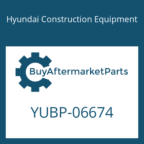 Hyundai Construction Equipment YUBP-06674 - GASKET