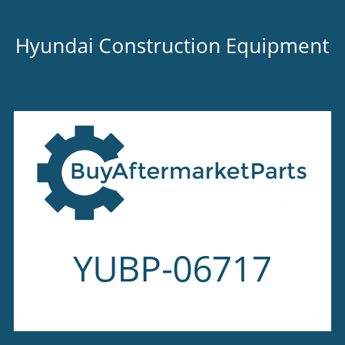 Hyundai Construction Equipment YUBP-06717 - O-RING