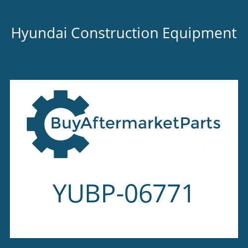 Hyundai Construction Equipment YUBP-06771 - HOSE-FLEXIBLE for Heavy Equipment