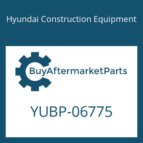 Hyundai Construction Equipment YUBP-06775 - SPACER for Heavy Equipment