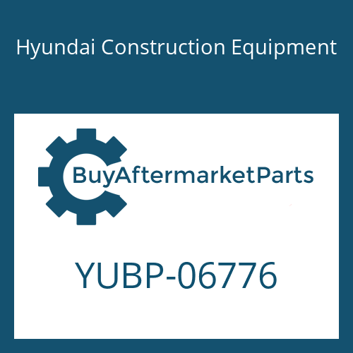 Hyundai Construction Equipment YUBP-06776 - CONNECTOR for Heavy Equipment