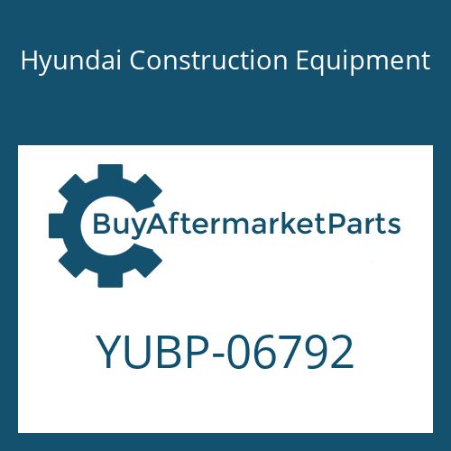Hyundai Construction Equipment YUBP-06792 - O-RING for Heavy Equipment