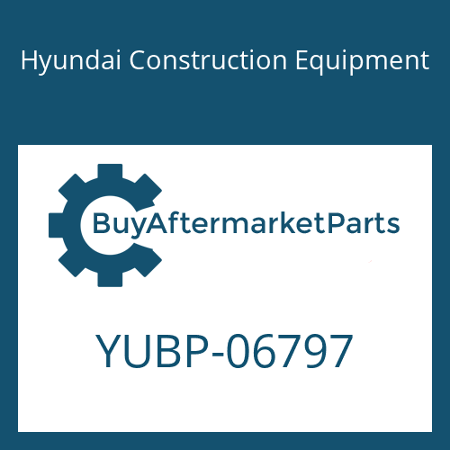 Hyundai Construction Equipment YUBP-06797 - CLAMP-T/BOLT for Heavy Equipment