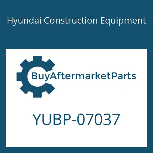 Hyundai Construction Equipment YUBP-07037 - GASKET for Heavy Equipment