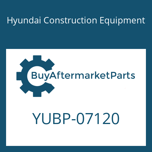 Hyundai Construction Equipment YUBP-07120 - BRACE-TUBE