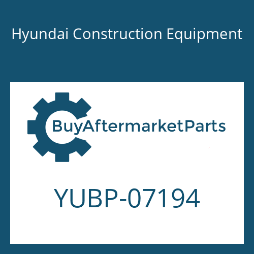 Hyundai Construction Equipment YUBP-07194 - PIPE-DRAIN
