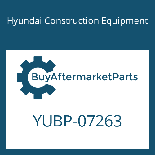 Hyundai Construction Equipment YUBP-07263 - BAFFLE-BREATHER