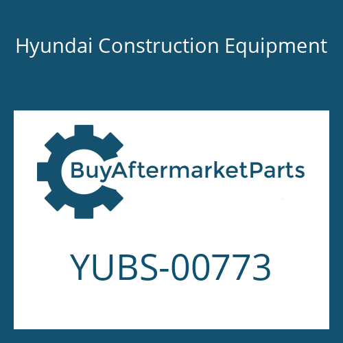 Hyundai Construction Equipment YUBS-00773 - PUMP ASSY-GEAR