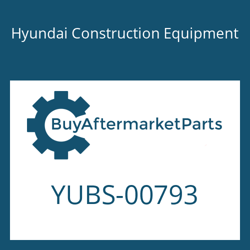 Hyundai Construction Equipment YUBS-00793 - O-RING
