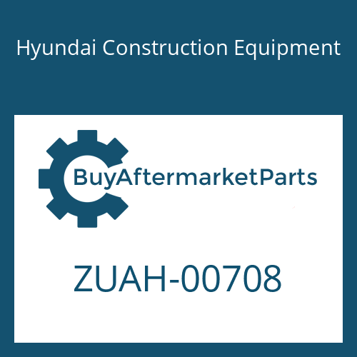 Hyundai Construction Equipment ZUAH-00708 - WASHER-COPPER