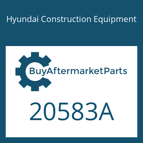 Hyundai Construction Equipment 20583A - BRACKET