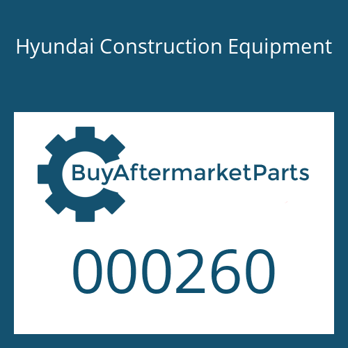 Hyundai Construction Equipment 000260 - CYLINDER ASSY-BOOM for Heavy Equipment