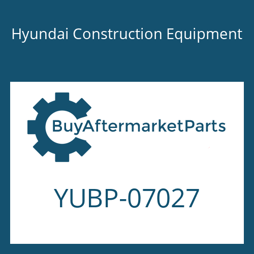 Hyundai Construction Equipment YUBP-07027 - CAP-FILLER