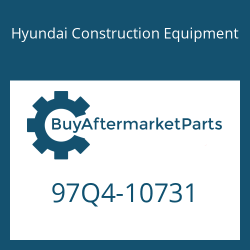 Hyundai Construction Equipment 97Q4-10731 - DECAL-SERVICE INSTRUCTION for Heavy Equipment